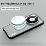 NILLKIN Super Frosted Shield Pro for Huawei Mate 80 Pro Max Magnetic Case Matte PC TPU Clear Black Phone Back Cover