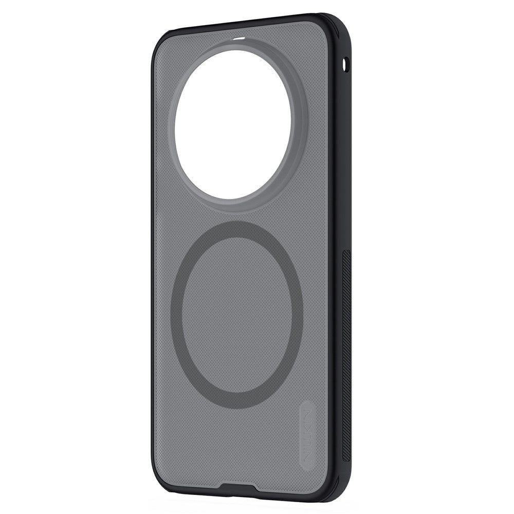 NILLKIN Super Frosted Shield Pro for Huawei Mate 80 Pro Max Magnetic Case Matte PC TPU Clear Black Phone Back Cover