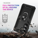 For Samsung Galaxy S26+ Case PC + TPU Phone Cover with Kickstand