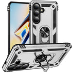Samsung Galaxy S26+ skal PC + TPU mobilskal med stöd