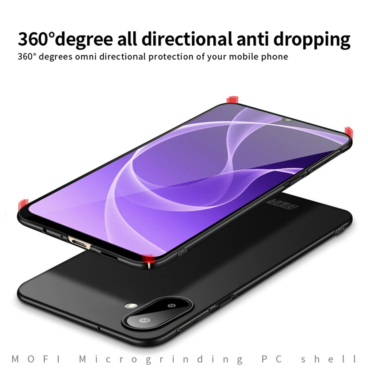 MOFI For Samsung Galaxy A07 4G Phone Case Shield Matte Series Ultra Slim PC Protective Cover