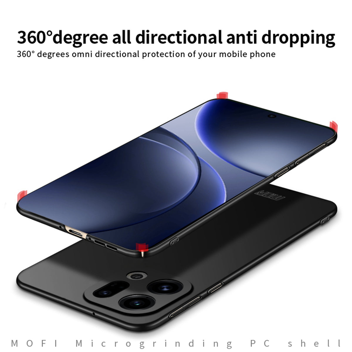 MOFI For Oppo Find X9 Pro 5G Phone Case  Shield Matte Series Ultra Slim PC Protective Cover