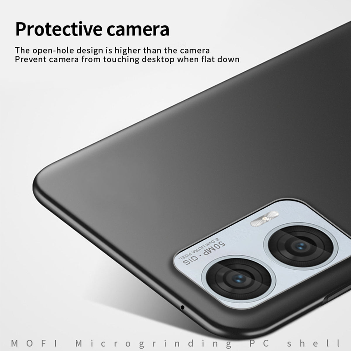 MOFI Shield Matte Series ultratyndt PC-beskyttelsescover til Motorola G96 5G / Motorola Edge 50 Fusion 5G