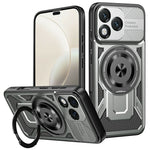 For Honor 400 Lite 5G Magnetisk Etui Roterende Støtteben TPU + PC Telefoncover