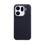 MELKCO For Oppo Find X9 Pro 5G Case Incomplete Edge Genuine Cow Leather Coated PC Cover