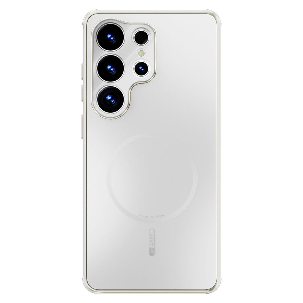 ABEEL magnetisk cover til Samsung Galaxy S26 Ultra, TPU + PC, kølende mat mobilbagside med linsefilm