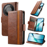 CASENEO For Honor Magic8 Lite 5G / X9d 5G / X70 5G Phone Cases PU Leather Cover Stand with RFID Blocking Wallet