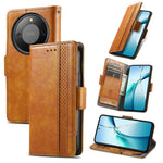 CASENEO For Honor Magic8 Lite 5G / X9d 5G / X70 5G Phone Cases PU Leather Cover Stand with RFID Blocking Wallet