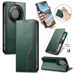 For Honor Magic8 Lite 5G / X9d 5G / X70 5G Case Wallet Tri-Color Stitching Leather Phone Cover with Elastic Wristband