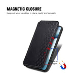 For Honor Magic8 Lite 5G / X9d 5G / X70 5G Case Rhombus Imprint PU Leather Wallet Phone Cover