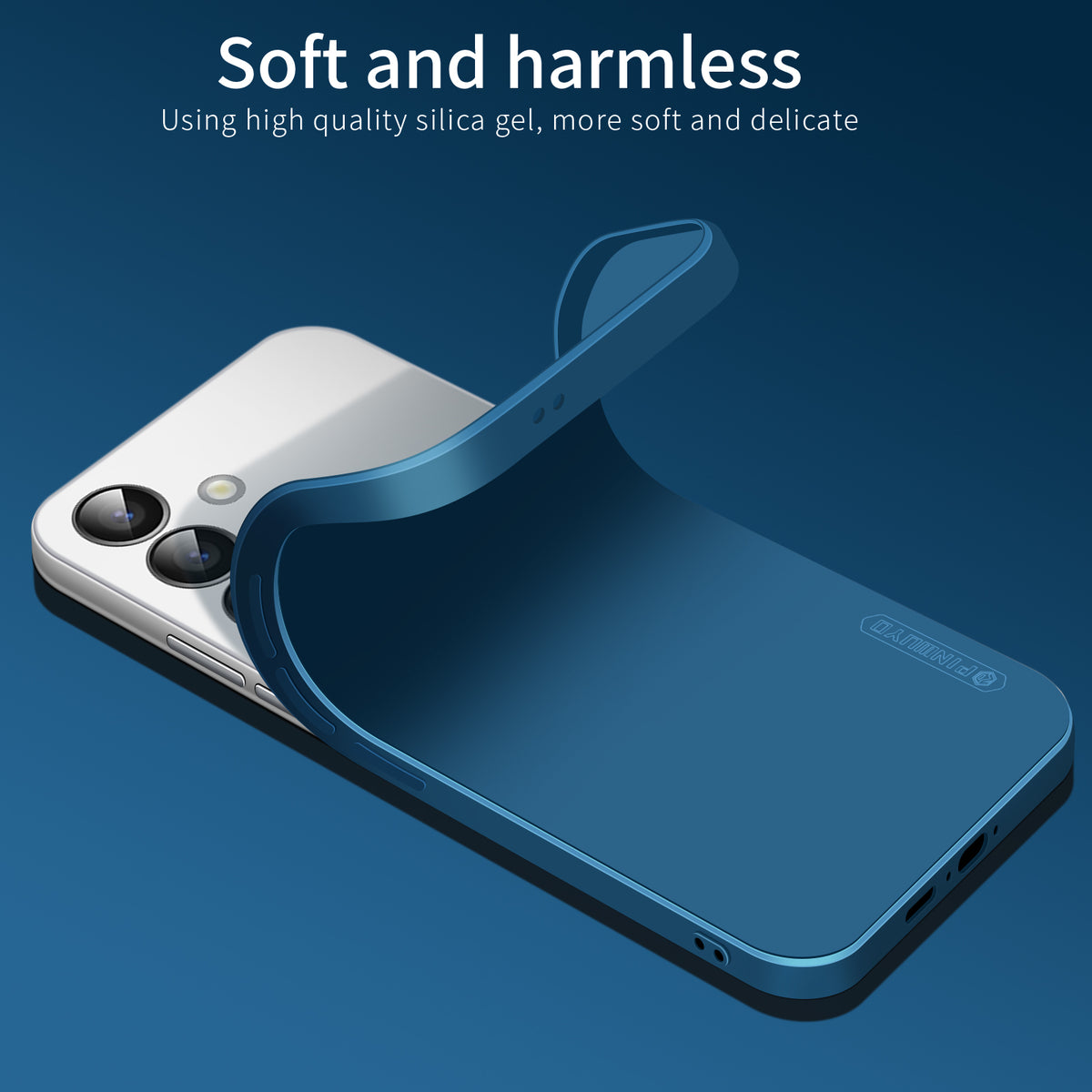 PINWUYO För Samsung Galaxy A37 5G mobilskal Mjukt Matt TPU Mobilskal Baksida