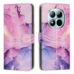 For Xiaomi Redmi Note 15 Pro 4G (Global) Stand Case Marble Pattern PU Leather Wallet Phone Cover