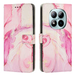 For Xiaomi Redmi Note 15 Pro 4G (Global) Stand Case Marble Pattern PU Leather Wallet Phone Cover