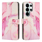For Samsung Galaxy S26 Ultra Stand Case Marble Pattern PU Leather Wallet Phone Cover