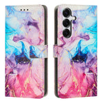 For Samsung Galaxy S26+ Stand Case Marble Pattern PU Leather Wallet Phone Cover