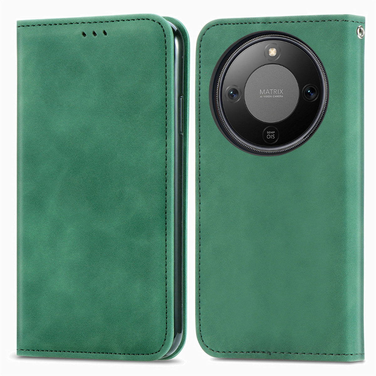 For Honor X9d 5G / Honor X70 5G / Honor Magic8 Lite 5G Leather Case with Card Holder Magnetic Absorption Phone Cover