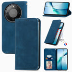 For Honor X9d 5G / Honor X70 5G / Honor Magic8 Lite 5G Leather Case with Card Holder Magnetic Absorption Phone Cover