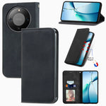 For Honor X9d 5G / Honor X70 5G / Honor Magic8 Lite 5G Leather Case with Card Holder Magnetic Absorption Phone Cover
