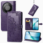 For Honor X70 5G / Honor X9d 5G / Honor Magic8 Lite 5G Wallet Case Mandala Flower Leather Phone Cover Stand