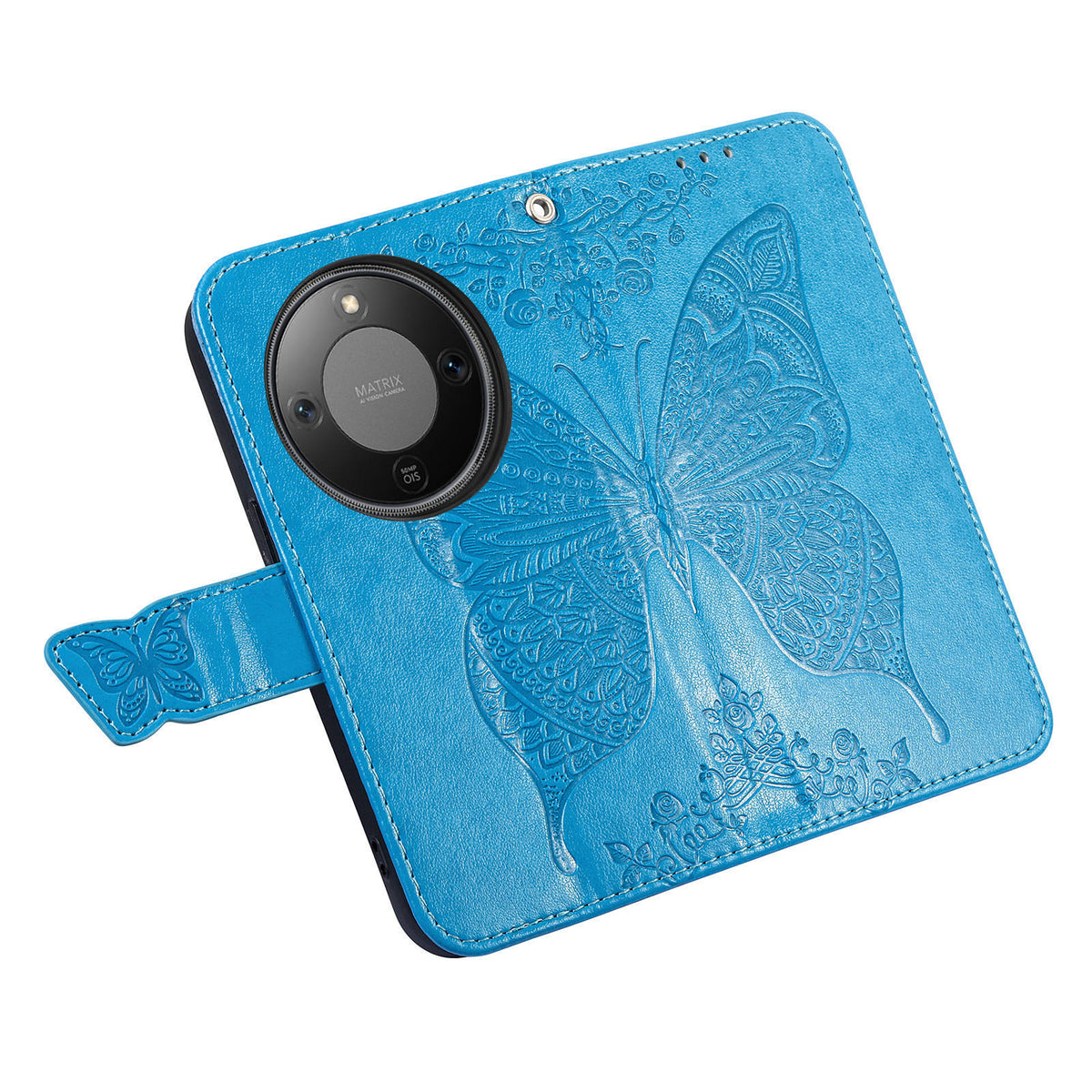 For Honor X70 5G / Honor X9d 5G / Honor Magic8 Lite 5G Case with Strap Butterfly Pattern PU Leather Wallet Phone Cover