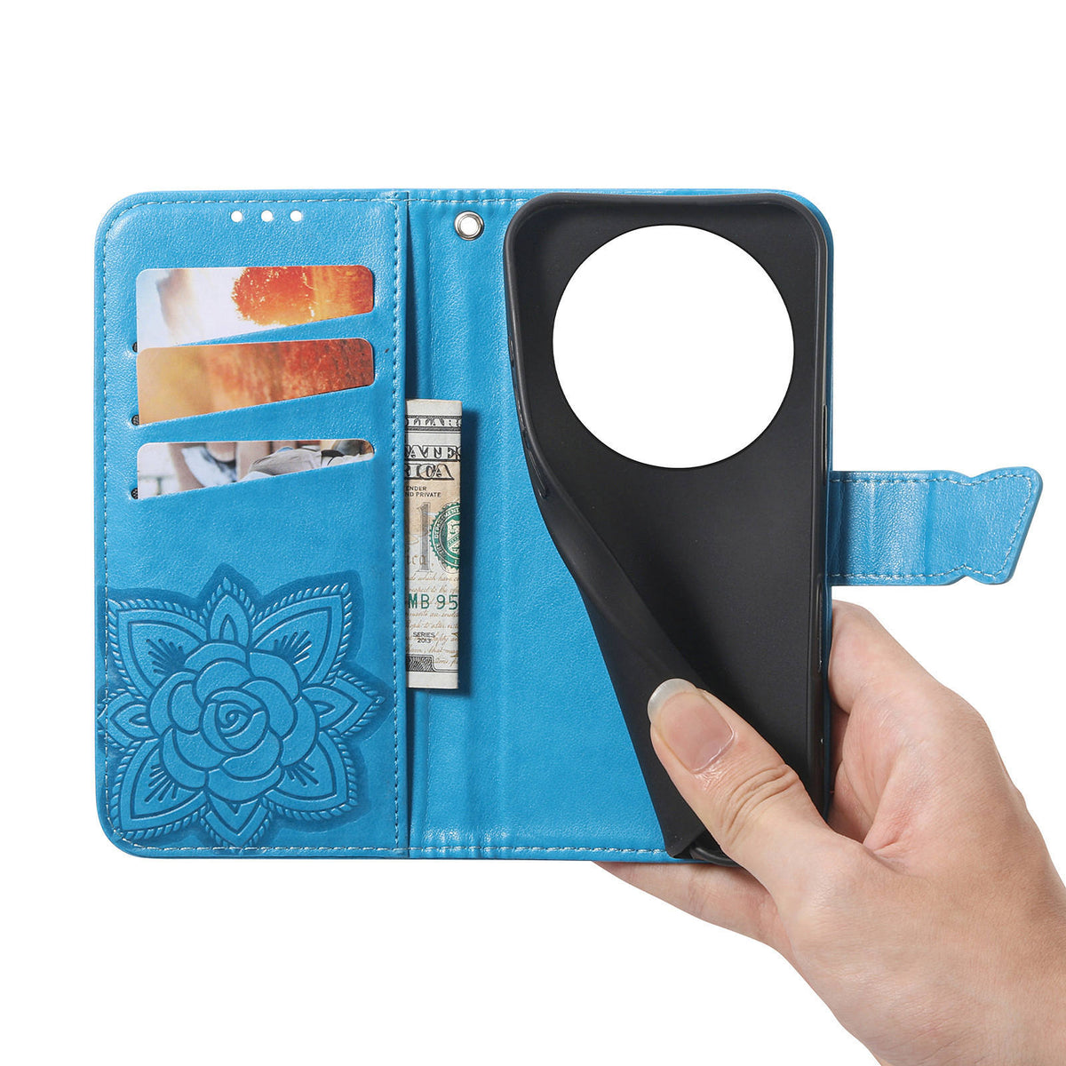 For Honor X70 5G / Honor X9d 5G / Honor Magic8 Lite 5G Case with Strap Butterfly Pattern PU Leather Wallet Phone Cover