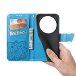 For Honor X70 5G / Honor X9d 5G / Honor Magic8 Lite 5G Case with Strap Butterfly Pattern PU Leather Wallet Phone Cover