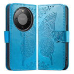 For Honor X70 5G / Honor X9d 5G / Honor Magic8 Lite 5G Case with Strap Butterfly Pattern PU Leather Wallet Phone Cover