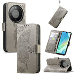 For Honor X70 5G / Honor X9d 5G / Honor Magic8 Lite 5G Case with Strap Butterfly Pattern PU Leather Wallet Phone Cover