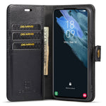 DG.MING For Samsung Galaxy S23+ Split Leather Stand Phone Case Stand Feature Magnetic Clasp Cover