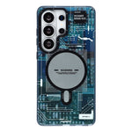 YOUNGKIT Technology Series for Samsung Galaxy S26 Ultra Magnetic Case Hard PC IMD Phone Cover