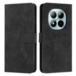 For Xiaomi Redmi Note 15 Pro 4G (Global) Stand Case PU Leather Phone Cover Imprinted Heart Pattern