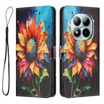 For Xiaomi Redmi Note 15 Pro 4G (Global) Wallet Case Pattern Printing PU Leather Phone Cover with Lanyard