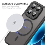 ENKAY HAT PRINCE For Xiaomi 17   Magnetic Case with Tempered Glass Support Ultrasonic Unlocking PC TPU Matte Phone Cover