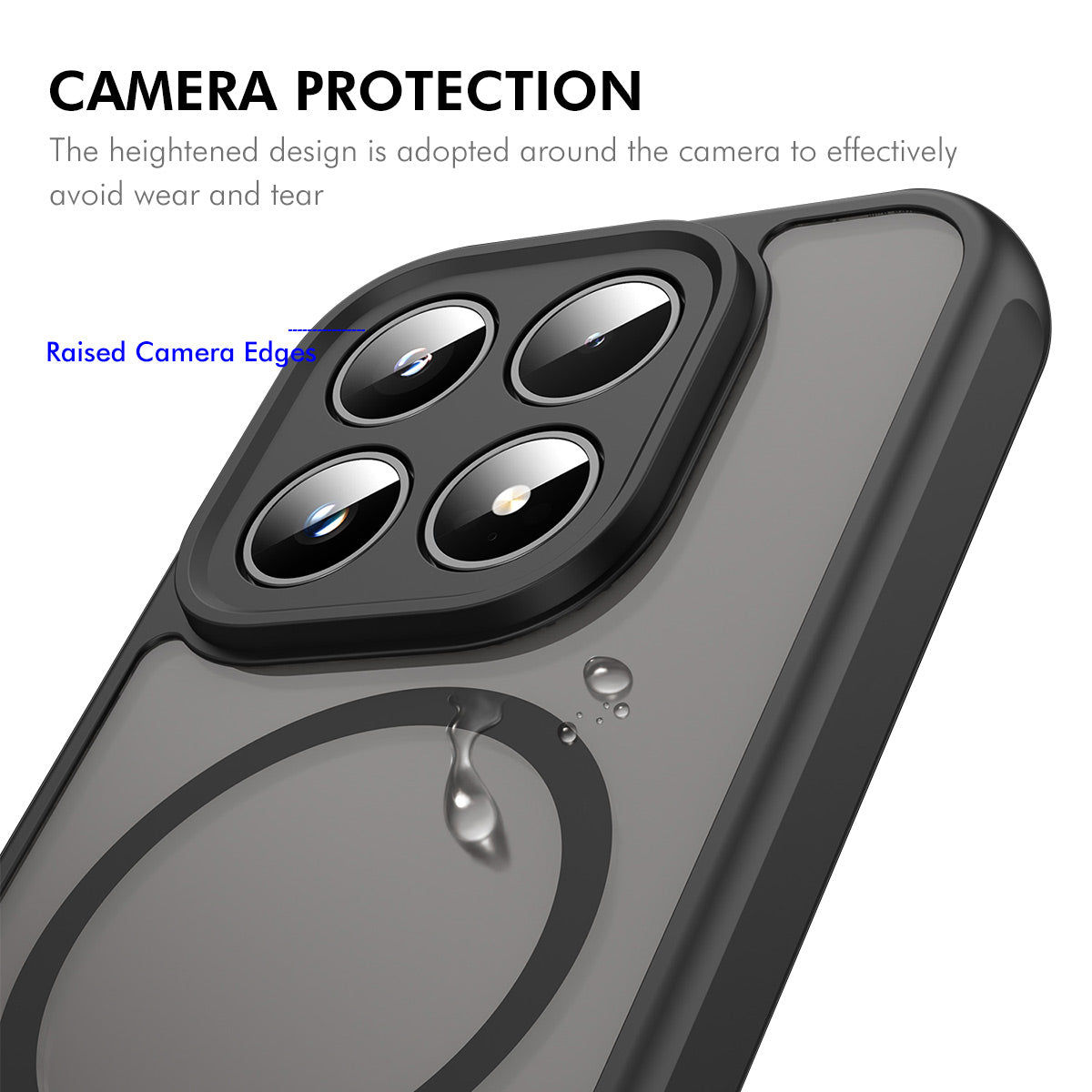 ENKAY HAT PRINCE For Xiaomi 17   Magnetic Case with Tempered Glass Support Ultrasonic Unlocking PC TPU Matte Phone Cover