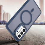 For Samsung Galaxy A56 5G  /  A36 5G Magnetic Case Foldable Kickstand Matte PC + TPU Phone Cover