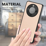 Phone Case For Honor Magic8 Lite 5G  /  X9d 5G  /  X70 5G Carbon Fiber Texture PU Leather + PC + TPU Cover