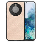 Phone Case For Honor Magic8 Lite 5G  /  X9d 5G  /  X70 5G Carbon Fiber Texture PU Leather + PC + TPU Cover