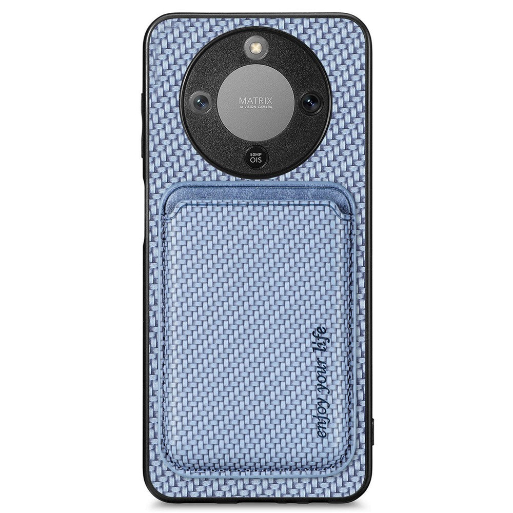 Magnetic Case For Honor Magic8 Lite 5G  /  X9d 5G  /  X70 5G Detachable Card Holder Phone Back Cover