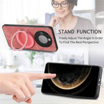 Phone Case For Honor Magic8 Lite 5G  /  X9d 5G  /  X9d 5G Stress Relief Retro Leather Back Cover with Rotating Kickstand