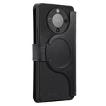 CASENEO MW-03 Avtagbart Plånboksfodral För Honor Magic8 Lite 5G / X9d 5G / X70 5G Läder + TPU mobilskal