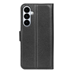 For Samsung Galaxy S26+ Case Wallet Stand Litchi Texture Shockproof Leather Phone Cover