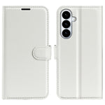 For Samsung Galaxy S26+ Case Wallet Stand Litchi Texture Shockproof Leather Phone Cover