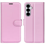 For Samsung Galaxy S26+ Case Wallet Stand Litchi Texture Shockproof Leather Phone Cover