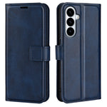 For Samsung Galaxy S26+ Stand Case Anti-Scratch Calf Texture Leather Phone Cover