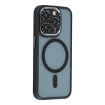 For iPhone 14 Pro Magnetic Case TPU + Acrylic Hybrid Phone Shell