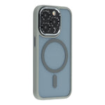 For iPhone 14 Pro Magnetic Case TPU + Acrylic Hybrid Phone Shell