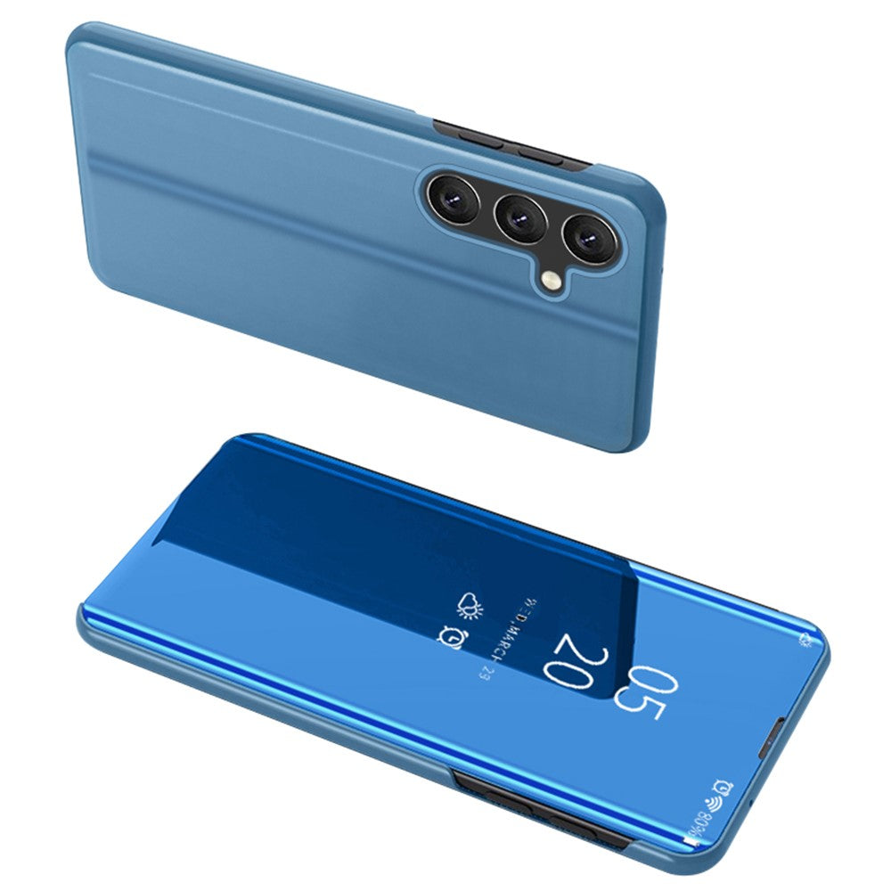 Samsung Galaxy S26+ Flipfodral i Läder med Stativ Heltäckande Skyddande mobilfodral