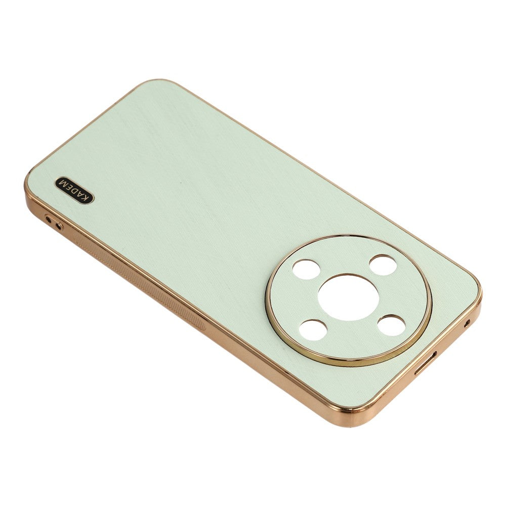 KADEM Phone Case For Honor Magic8 Lite 5G  /  X9d 5G  /  X70 5G Electroplating Silk Texture PU + TPU Phone Back Cover
