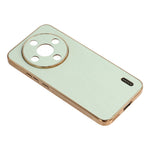 KADEM Phone Case For Honor Magic8 Lite 5G  /  X9d 5G  /  X70 5G Electroplating Silk Texture PU + TPU Phone Back Cover