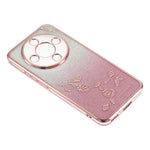 KADEM Phone Case For Honor Magic8 Lite 5G  /  X9d 5G  /  X70 5G Flower TPU Flexible Gradient Phone Cover